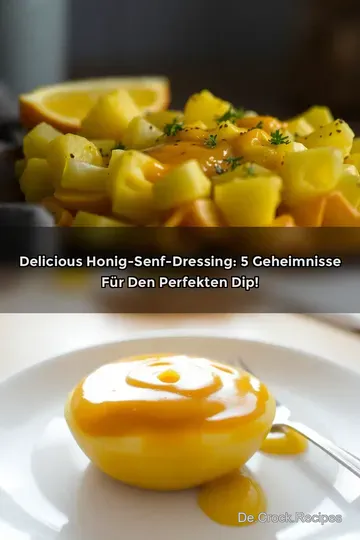 Delicious Honig-Senf-Dressing: 5 Geheimnisse für den perfekten Dip!
