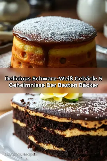 Delicious Schwarz-Weiß Gebäck: 5 Geheimnisse der besten Bäcker