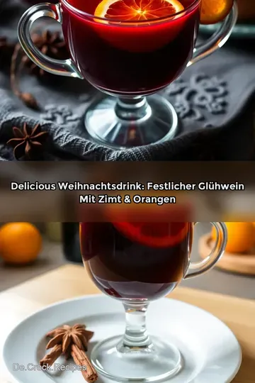 Delicious Weihnachtsdrink: Festlicher Glühwein mit Zimt & Orangen