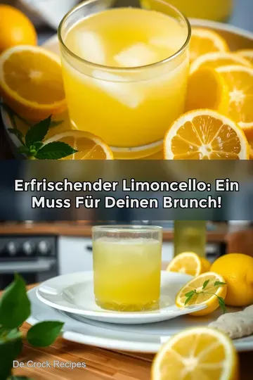 Erfrischender Limoncello: Ein Muss für deinen Brunch!
