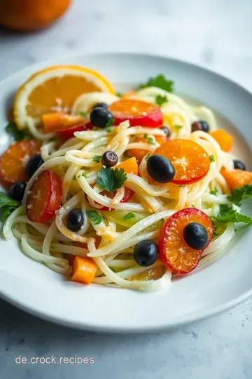 Frischer Fenchelsalat mit Zitrus-Dressing presentation