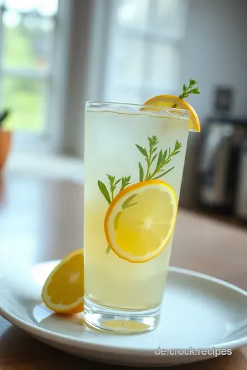 Frischer Gin-Tonic im Kräuter-Glas steps