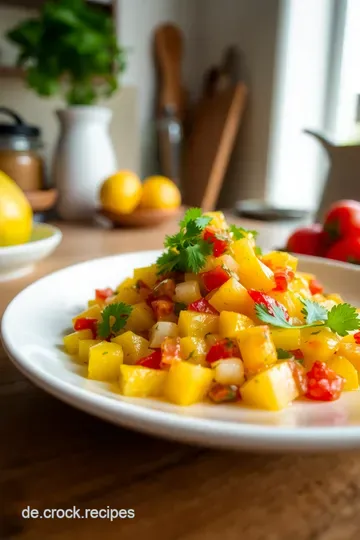 Fruchtige Mango-Salsa mit einem Hauch Limette steps