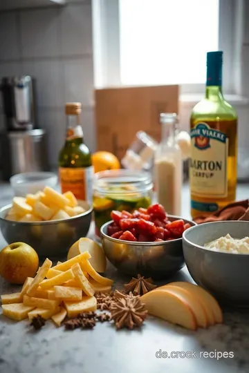 Goldene Herbstfreude – Ein Cocktail mit saisonalen Aromen ingredients