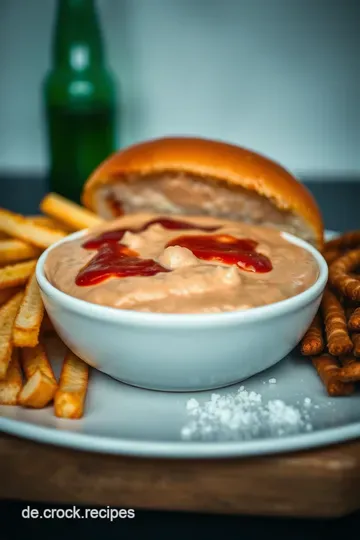 Hausgemachte Burger Sauce – Der perfekte Begleiter für Deinen Burger! presentation