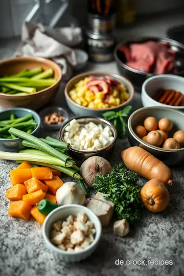 Herzhafter Hirschgulasch – Ein Festmahl aus den Wäldern ingredients