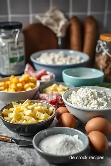 Herzhafter Zwiebelkuchen – Ein Stückchen Heimat! ingredients