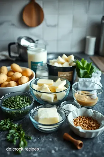 Himmel auf Erden: Klassisches Kartoffelpüree ingredients
