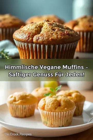 Himmlische Vegane Muffins – Saftiger Genuss für Jeden!