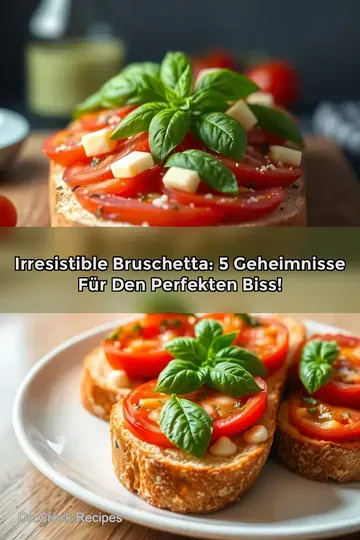 Irresistible Bruschetta: 5 Geheimnisse für den perfekten Biss!