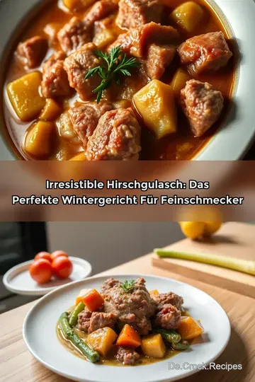 Irresistible Hirschgulasch: Das perfekte Wintergericht für Feinschmecker