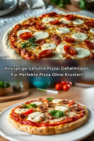 Knusprige gefüllte Pizza: Geheimtipps für perfekte Pizza ohne Krusten!