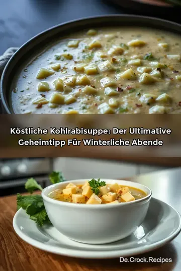 Köstliche Kohlrabisuppe: Der ultimative Geheimtipp für winterliche Abende