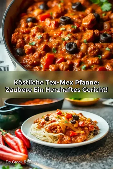 Köstliche Tex-Mex Pfanne: Zaubere ein herzhaftes Gericht!