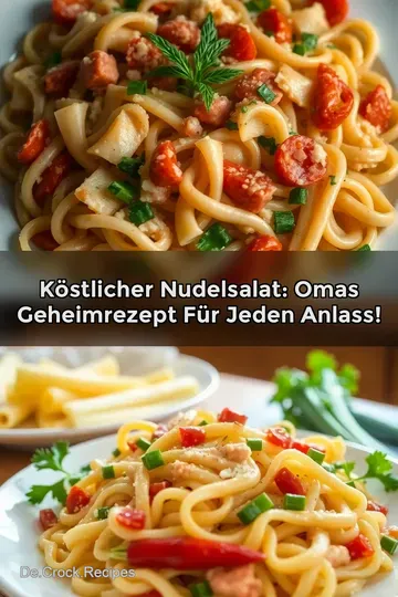 Köstlicher Nudelsalat: Omas Geheimrezept für jeden Anlass!