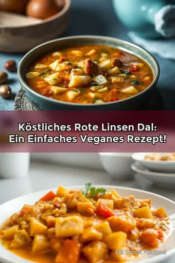 Köstliches Rote Linsen Dal: Ein Einfaches Veganes Rezept!