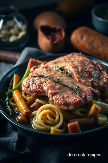 Krustenbraten: Der perfekte knusprige Schweinebraten presentation