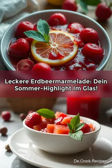 Leckere Erdbeermarmelade: Dein Sommer-Highlight im Glas!