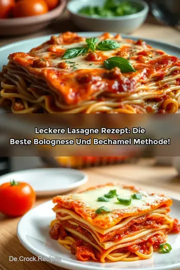 Leckere Lasagne Rezept: Die beste Bolognese und Bechamel Methode!