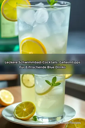 Leckere Schwimmbad-Cocktails: Geheimtipps für erfrischende Blue Drinks