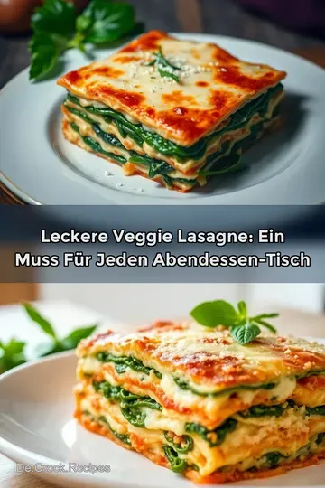 Leckere Veggie Lasagne: Ein Muss für jeden Abendessen-Tisch