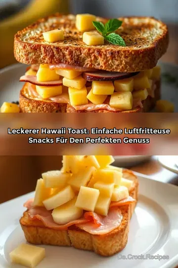 Leckerer Hawaii Toast: Einfache Luftfritteuse Snacks für den perfekten Genuss