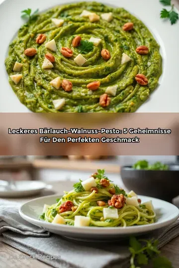 Leckeres Bärlauch-Walnuss-Pesto: 5 Geheimnisse für den perfekten Geschmack