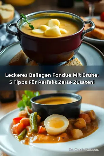 Leckeres Beilagen Fondue mit Brühe: 5 Tipps für perfekt zarte Zutaten!