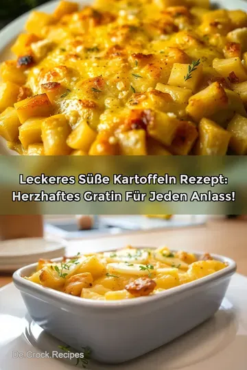 Leckeres Süße Kartoffeln Rezept: Herzhaftes Gratin für jeden Anlass!