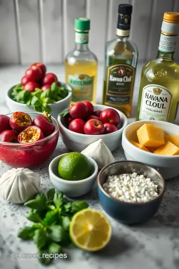 Maracuja Mojito – Der fruchtige Klassiker für den Sommer! ingredients