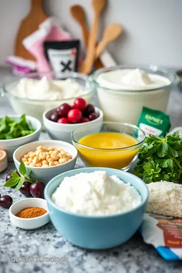 Saftige Vegane Muffins mit Himbeeren und Chiasamen ingredients