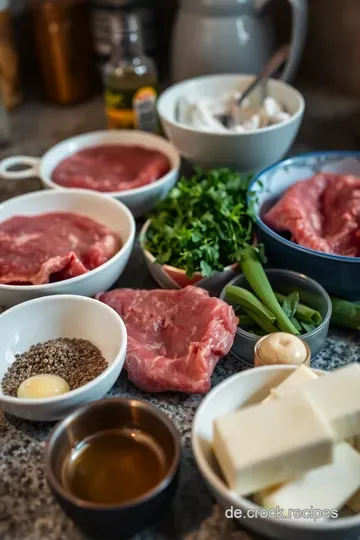 Saftiges Rumpsteak mit Kräuterbutter ingredients
