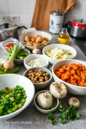 Scharfes Kichererbsen Curry – Ein himmlischer Genuss aus dem Orient ingredients