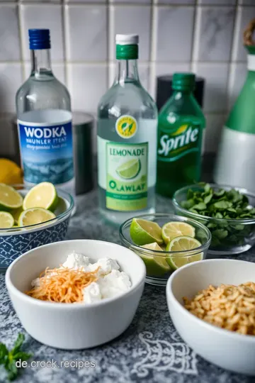 Schwimmbad-Cocktail: Ein erfrischender Genuss für heiße Tage ingredients