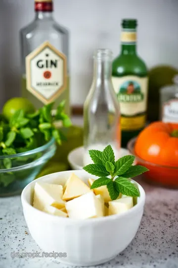 Sommerlicher Citrus-Cocktail aus dem Cocktail-Shaker ingredients