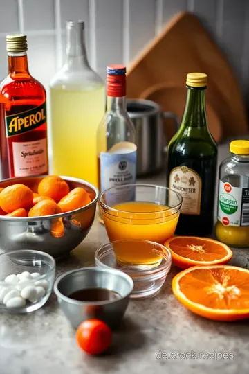 Spritzig und Fruchtig: Aperol Spritz alkoholfrei ingredients
