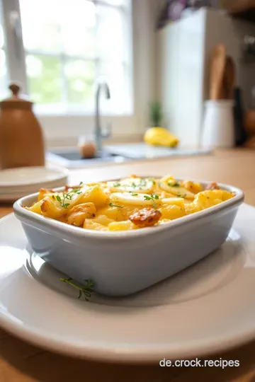 Süße Kartoffeln au Gratin mit würzigem Käse steps