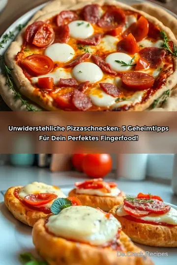 Unwiderstehliche Pizzaschnecken: 5 Geheimtipps für dein perfektes Fingerfood!