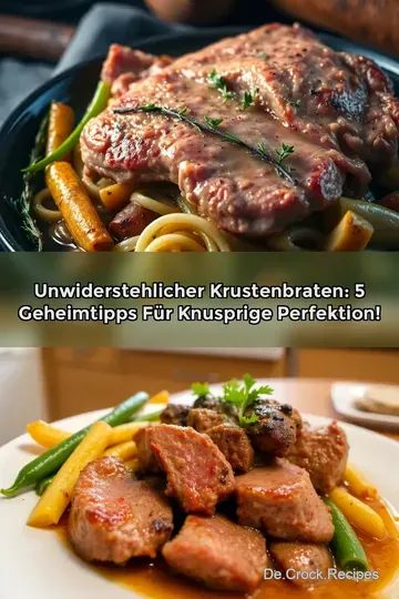 Unwiderstehlicher Krustenbraten: 5 Geheimtipps für knusprige Perfektion!
