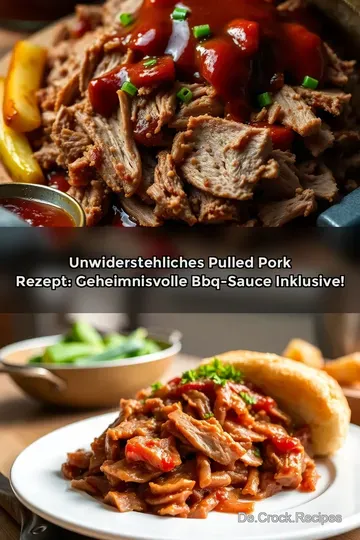 Unwiderstehliches Pulled Pork Rezept: Geheimnisvolle BBQ-Sauce inklusive!