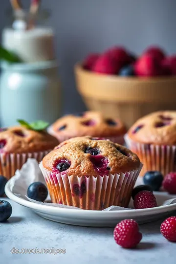 Vegane Blaubeer-Muffins – Fruchtiger Genuss für jede Gelegenheit presentation