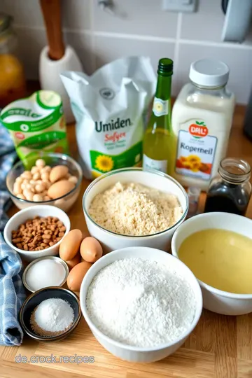 Vegane Schokoladenmuffins – Himmlisch weich und saftig! ingredients