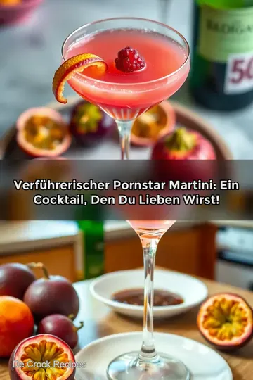 Verführerischer Pornstar Martini: Ein Cocktail den Du Lieben Wirst!