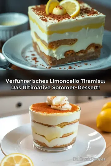 Verführerisches Limoncello Tiramisu: Das ultimative Sommer-Dessert!
