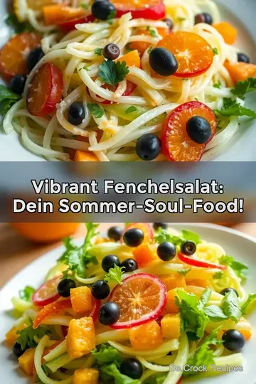 Vibrant Fenchelsalat: Dein Sommer-Soul-Food!