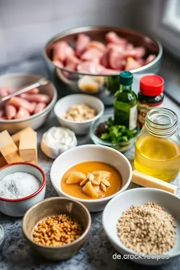 Zarte Rippchen in Honig-Senf-Glasur ingredients