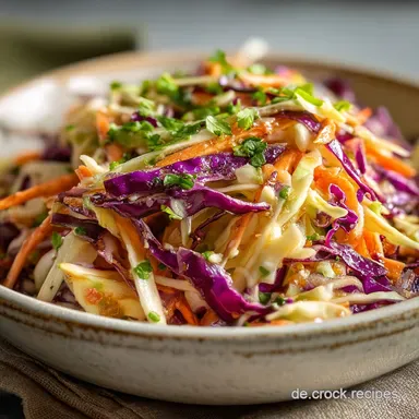 Amerikanischer Krautsalat: Make-Ahead in 1 Stunde