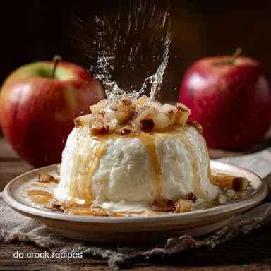 Apfel Birnen Schnee: Ein leichtes cremiges Herbst Dessert Rezept Rezeptkarte