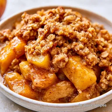 Apfel Crumble f&uuml;r 6 Portionen