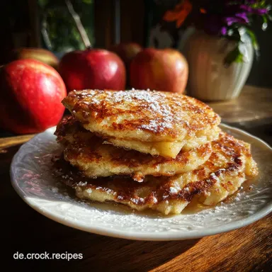 Apfelpfannkuchen Rezept wie bei Oma &ndash; 25 Minuten